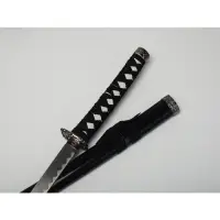 Макет оружия &laquo;Сувенирные катаны на подставке 2в1. Чёрный глянец&raquo;, подарочный набор, ножны дерево, 78 см; 103 см