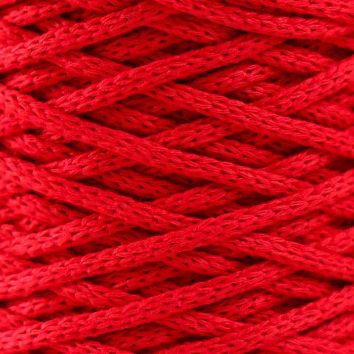 Шнур для вязания без сердечника 70% хлопок, 30% полиэстер ширина 3мм 100м/160±10гр (126) Шнур для вязания без сердечника 70% хлопок, 30% полиэстер ширина 3мм 100м/160±10гр (126)