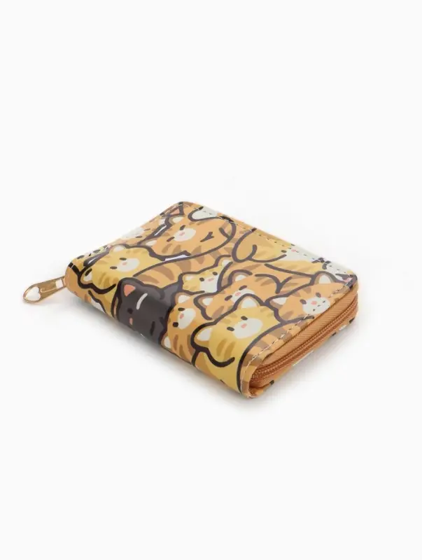 Кошелёк на молнии &laquo;Выбражулька&raquo;, цвет рыжий