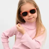 Очки солнцезащитные детские, uv 400, ширина 12.5 см, дужка 12.5 см, линза 4.5&times;3.5 см, цвет МИКС