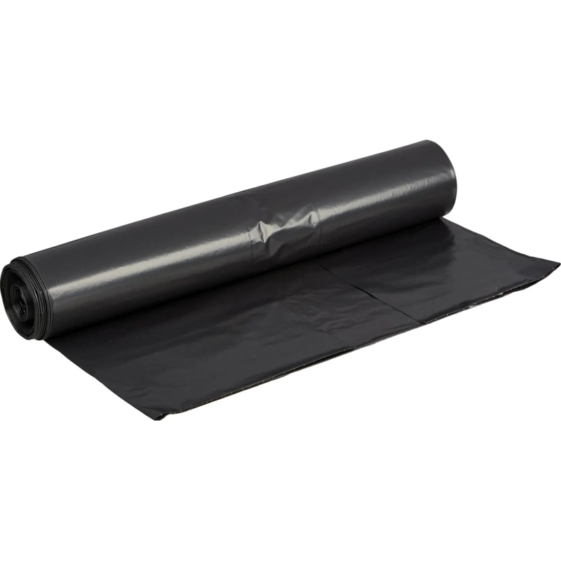 Мешки для мусора ПВД 240л 65мкм 10шт/рул черные 85х130см Luscan