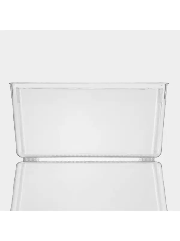 Контейнер для холодильника RICCO, 23.5&times;13&times;11 см, прозрачный