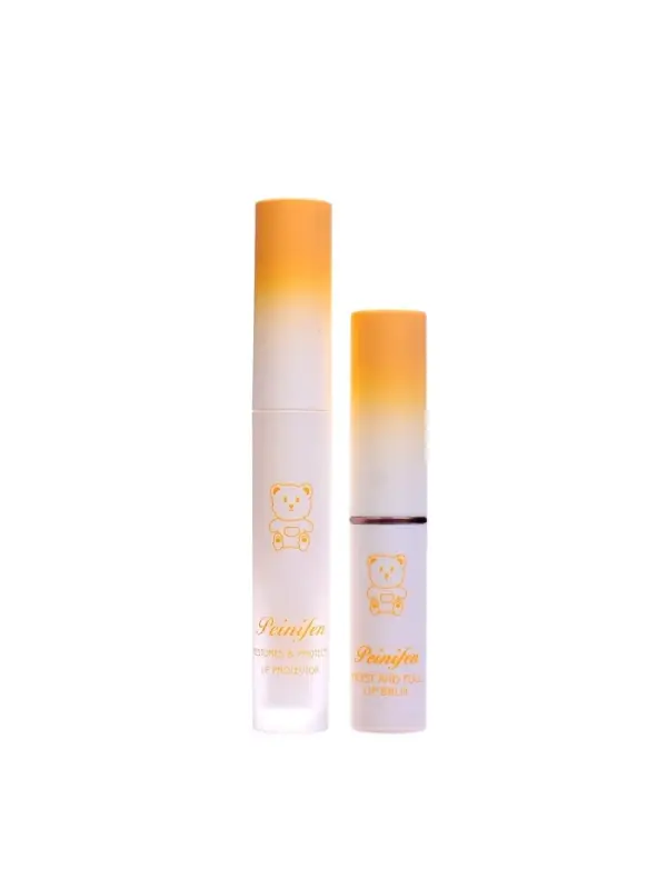 Набор для губ &laquo;Апельсин&raquo;: бальзам и масло для губ