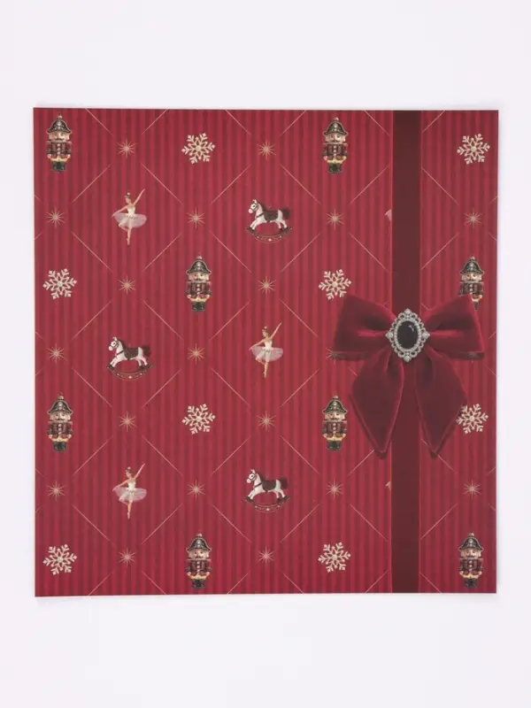 Бумага для скрапбукинга &laquo;Новогодние узоры&raquo;, 180 г/м, 30.5&times;32 см