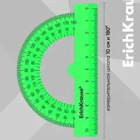 Набор геометрический малый ErichKrause Reef: линейка, угольник, транспортир, МИКС