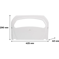 Диспенсер для покрытий на унитаз Luscan Professional белый