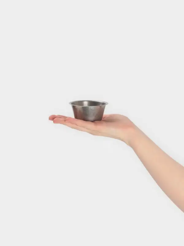 Соусник Hanna Kn&ouml;vell Vanha, 100 мл, d=8 см, нержавеющая сталь, серебристый