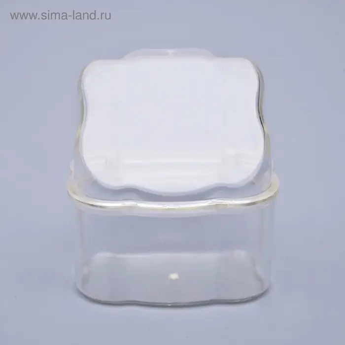 Кормушка для птиц, 6.7&times;6.2&times;8 см, внешняя, пластик, прозрачная