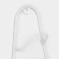 Подставка для крышек подвесная, 19.5&times;9&times;46 см, белая