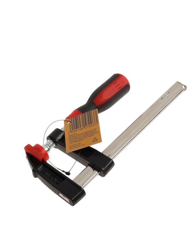 Струбцина F-образная усиленная ТУНДРА, тавровый профиль, 2К рукоятка, 150 х 50 х 200 мм Струбцина F-образная усиленная ТУНДРА, тавровый профиль, 2К рукоятка, 150 х 50 х 200 мм