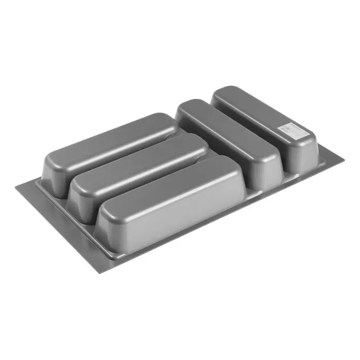 Лоток для столовых приборов CAPPIO, в ящик, 265&times;485 мм, блок-константа, цвет серый