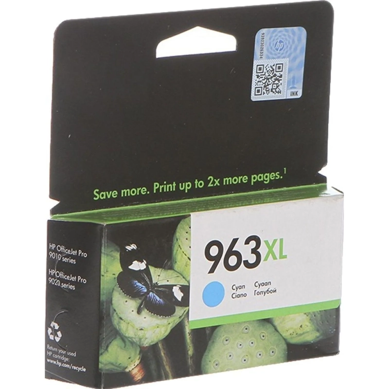 Картридж струйный HP 963XL 3JA27AE гол. пов.емк. OJ Pro 9010/9020