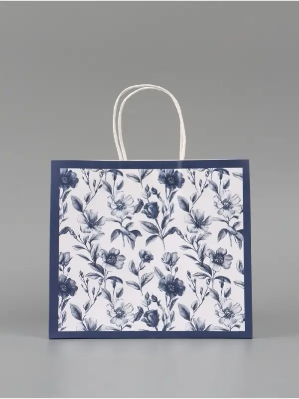 Пакет подарочный &laquo;Цвети&raquo;, 25 х 22 х 12 см