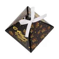 Бонбоньерка новогодняя, подарочная упаковка &laquo;С Новым годом&raquo;, 7&times;7&times;7.5 см