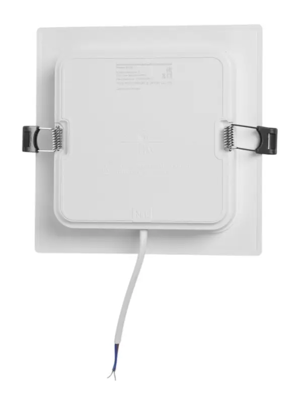 Светильник встраиваемый &laquo;Даунлайт&raquo;, светодиодный, 12 Вт, 6500K, 1140 Лм, 220 В, 150&times;27 мм, квадратный, белый