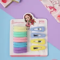 Набор для волос «Аделия»: 10 резинок 3 см, 4 невидимки 3.5 см, классик колор, МИКС