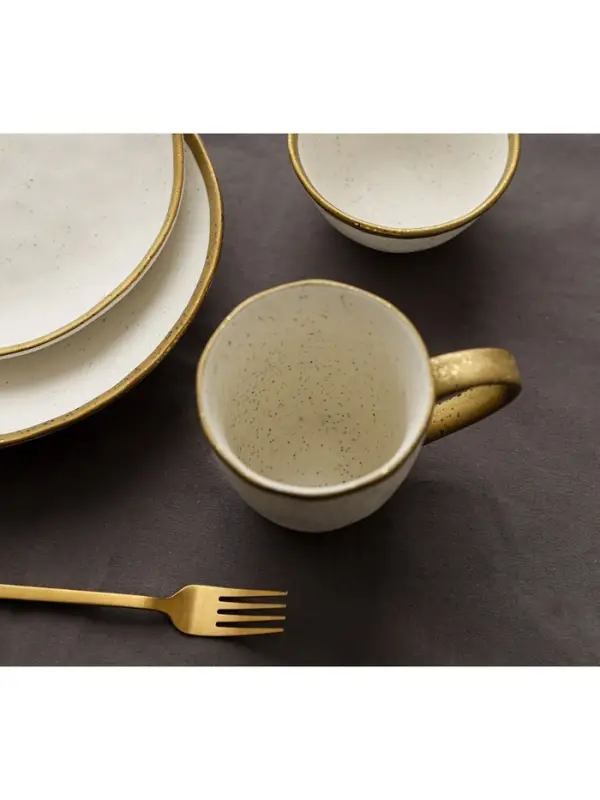 Кружка Magistro Poursephona, 400 мл, фарфор, белая