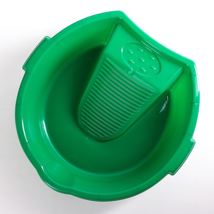 Таз круглый для стирки «Хозяюшка», 10 л, цвет МИКС Таз круглый для стирки «Хозяюшка», 10 л, цвет МИКС