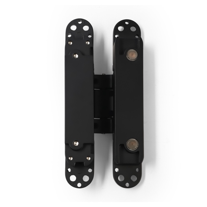 Петля скрытой установки LOCKLAND, 25х150 мм, с 3D-регулированием, цвет черный