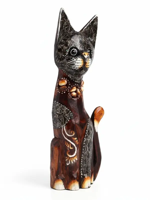 Сувенир &laquo;Кошка&raquo;, 30 см, дерево