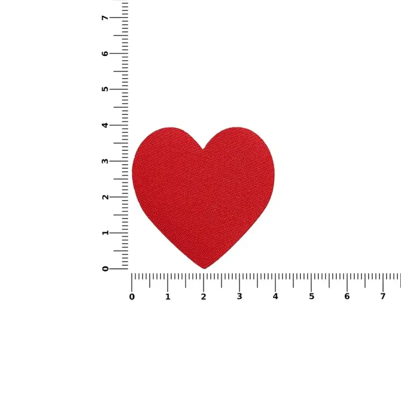 Наклейка тканевая Lunga Сor, M, красная Наклейка тканевая Lunga Сor, M, красная