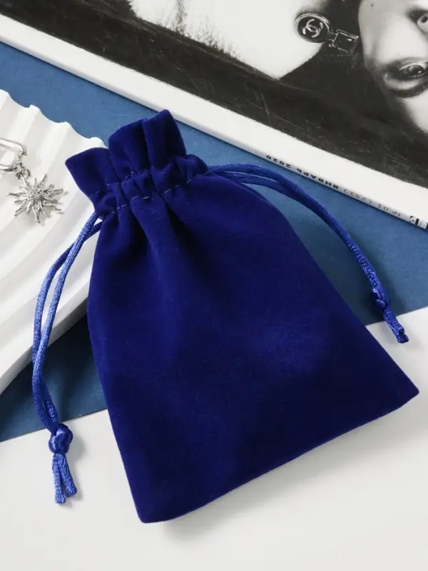 Мешочек бархатный «Классика», 9×12, синий Мешочек бархатный «Классика», 9×12, синий