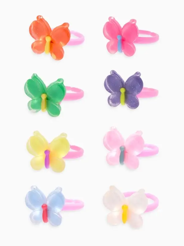 Кольцо &laquo;Выбражулька. Нежная бабочка&raquo;, безразмерное, МИКС