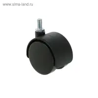 Колесо мебельное, d=50 мм, с штифтом M8&times;15 мм, без тормоза