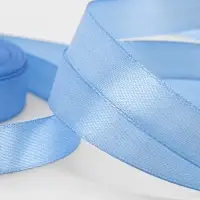 Лента атласная, 12 мм, 23±1 м, небесно-голубая №278