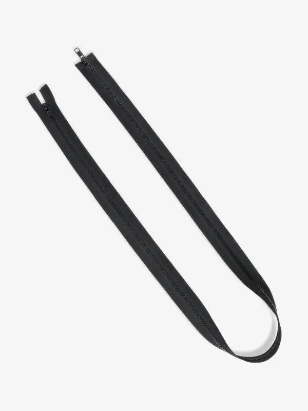 Молния &laquo;Трактор&raquo;, №5, разъёмная, 2 замка, замки автомат, 100 см, чёрная