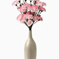 Цветы искусственные &laquo;Куст гвоздики&raquo;, h=70 см, d=7 см, МИКС