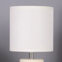 Лампа настольная RISALUX &laquo;Хицугая&raquo;, Е14, 40 Вт, бежевая, 14&times;14&times;28 см