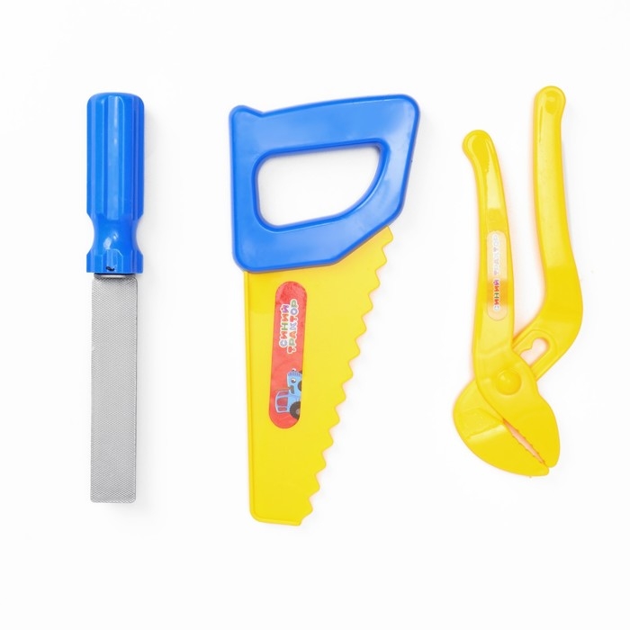 Игровой набор инструментов, Синий трактор, 16 предметов Игровой набор инструментов, Синий трактор, 16 предметов