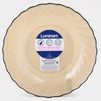 Тарелка глубокая Ocean Eclipse, 800 мл, d=20.5 см, стекло, коричневая