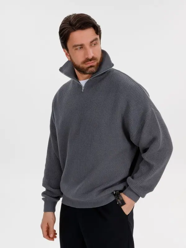 Джемпер Siluetti Birne, серый, размер S/M Джемпер Siluetti Birne, серый, размер S/M