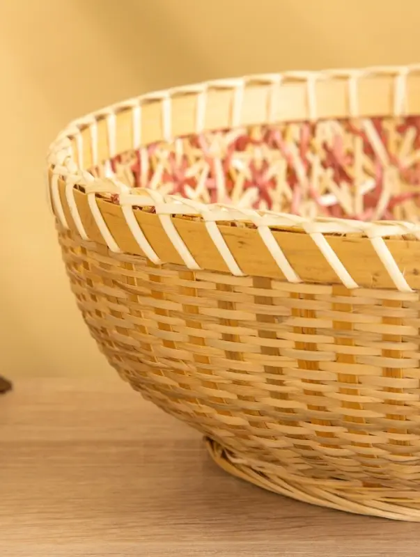 Фруктовница бамбуковая 25 см