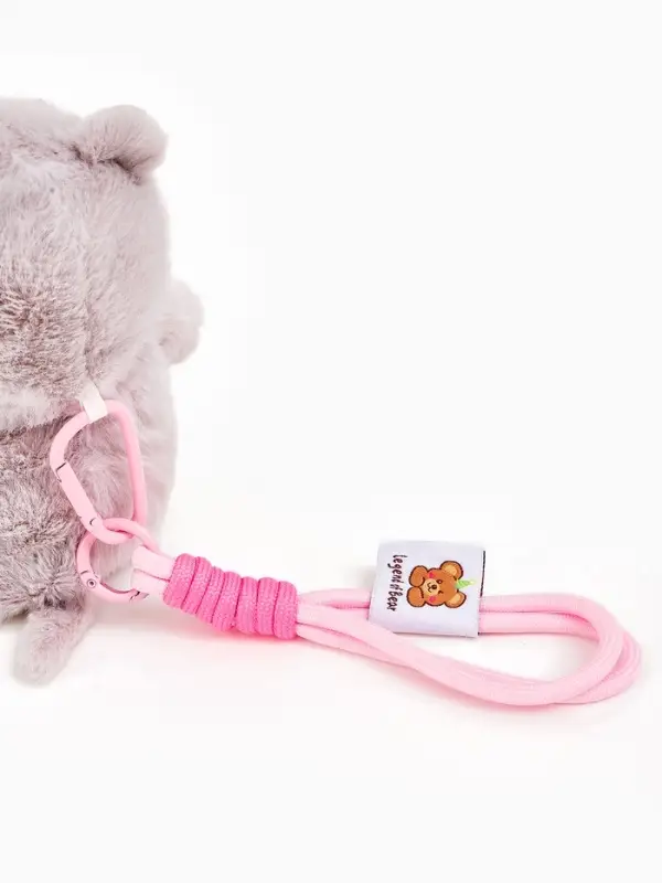 Мягкая игрушка на подвесе "Милый бегемотик", 16 см