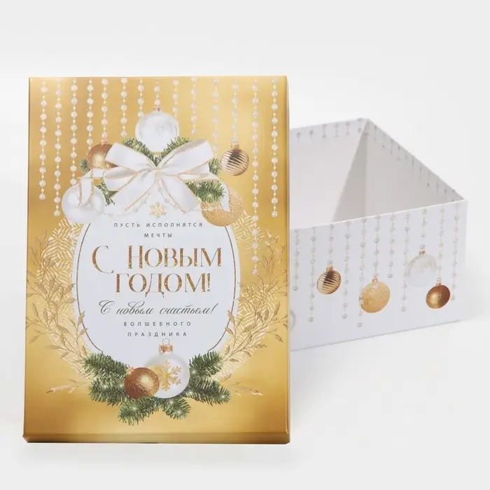 Набор подарочных коробок 6 в 1 «Новогодний подарок», 20 х 12.5 х 7.5 ‒ 32.5 х 20 х 12.5 см, Новый год Набор подарочных коробок 6 в 1 «Новогодний подарок», 20 х 12.5 х 7.5 ‒ 32.5 х 20 х 12.5 см, Новый год