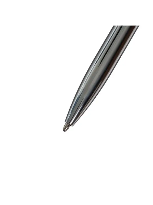 Ручка подарочная Calligrata, шариковая, поворотная, корпус металлический, серебристый