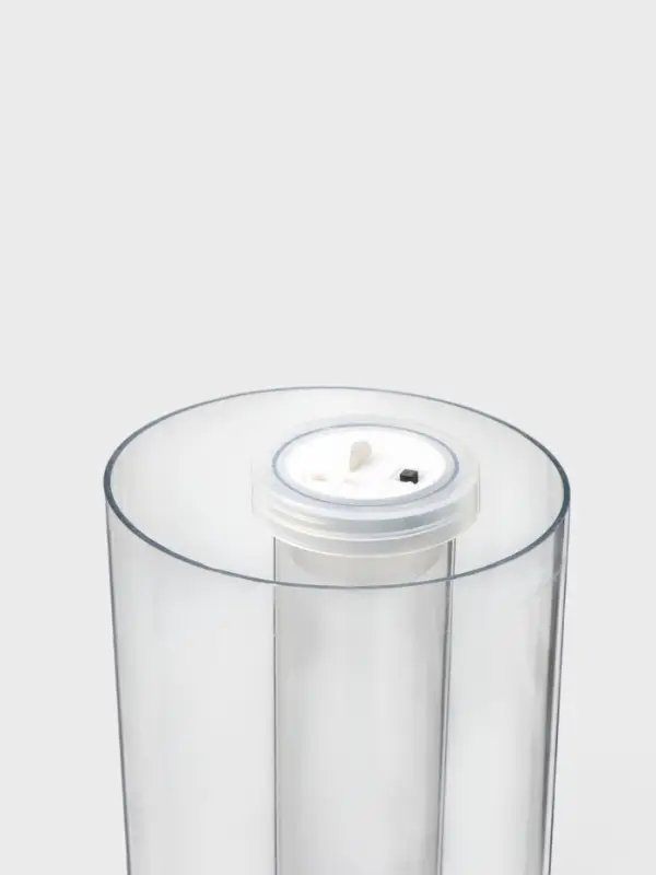 Башня пивная TowerRocket, колба 3 л, ёмкость для льда, подсветка, пластик, голубая