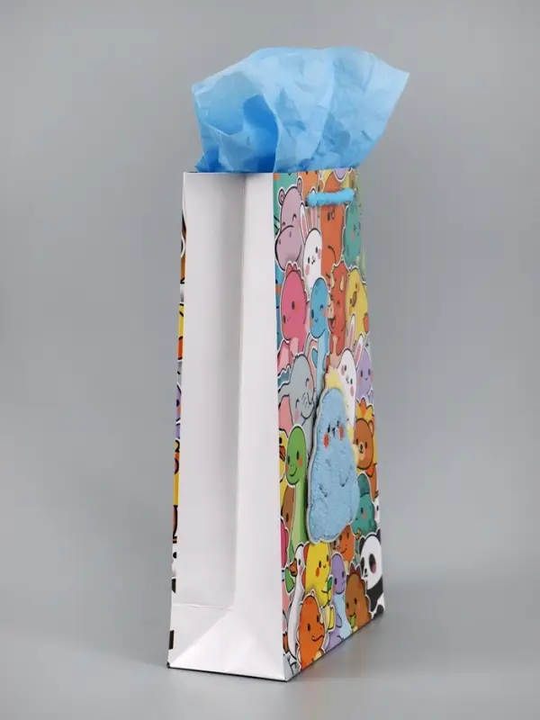 Пакет ламинированный &laquo;Дракончик&raquo;, 22.3&times;9&times;35 см