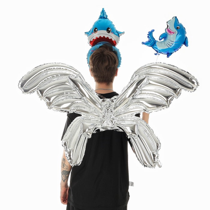 Набор фольгированных шаров &laquo;Карнавальный набор. Акула&raquo;, 3 шт.