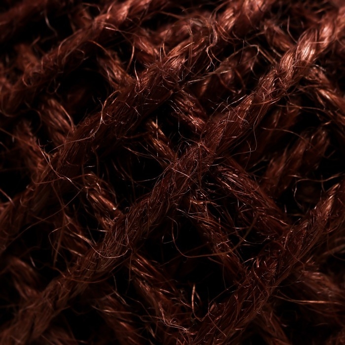 Пряжа 100% джут Пряжа 100% джут "Softino Jute Colored" 50м ±2м шоколад 50 гр