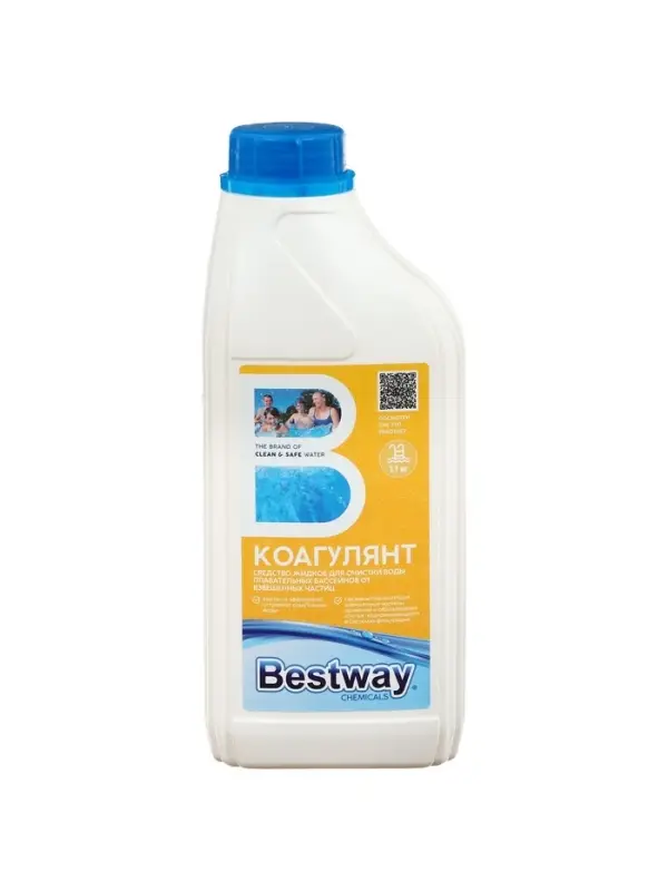 Коагулянт для осветления воды в бассейнах, 1 л, B1909217 Bestway