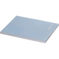 Бизнес-тетрадь Attache Акварель гребень картон А4 96 л,голубой
