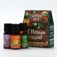 Эфирное масло «С новым годом», 3 шт х 10 мл, Банный Дух Эфирное масло «С новым годом», 3 шт х 10 мл, Банный Дух