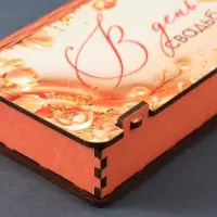 Купюрница подарочная &laquo;В день свадьбы&raquo;, 17&times;8.5 см