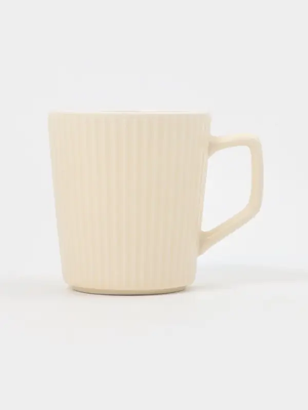 Набор кружек 4 шт  "Loft" размер 12х9х10 см цвет молочный