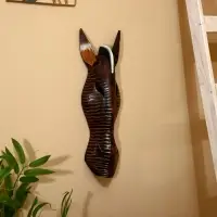 Маска дерево "Зебра" 50х16х7 см