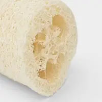Мочалка с ручкой, люфа, гладкая, 33&times;7 см